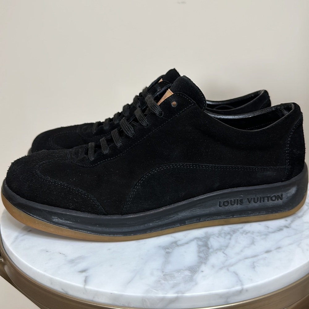 Louis Vuitton Men’s Suede Sport Sneaker - Picture 2 of 8